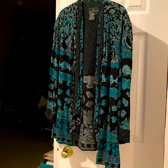 Carole Little - size 4 - Runs Big- long jacket - Picture 1 of 8